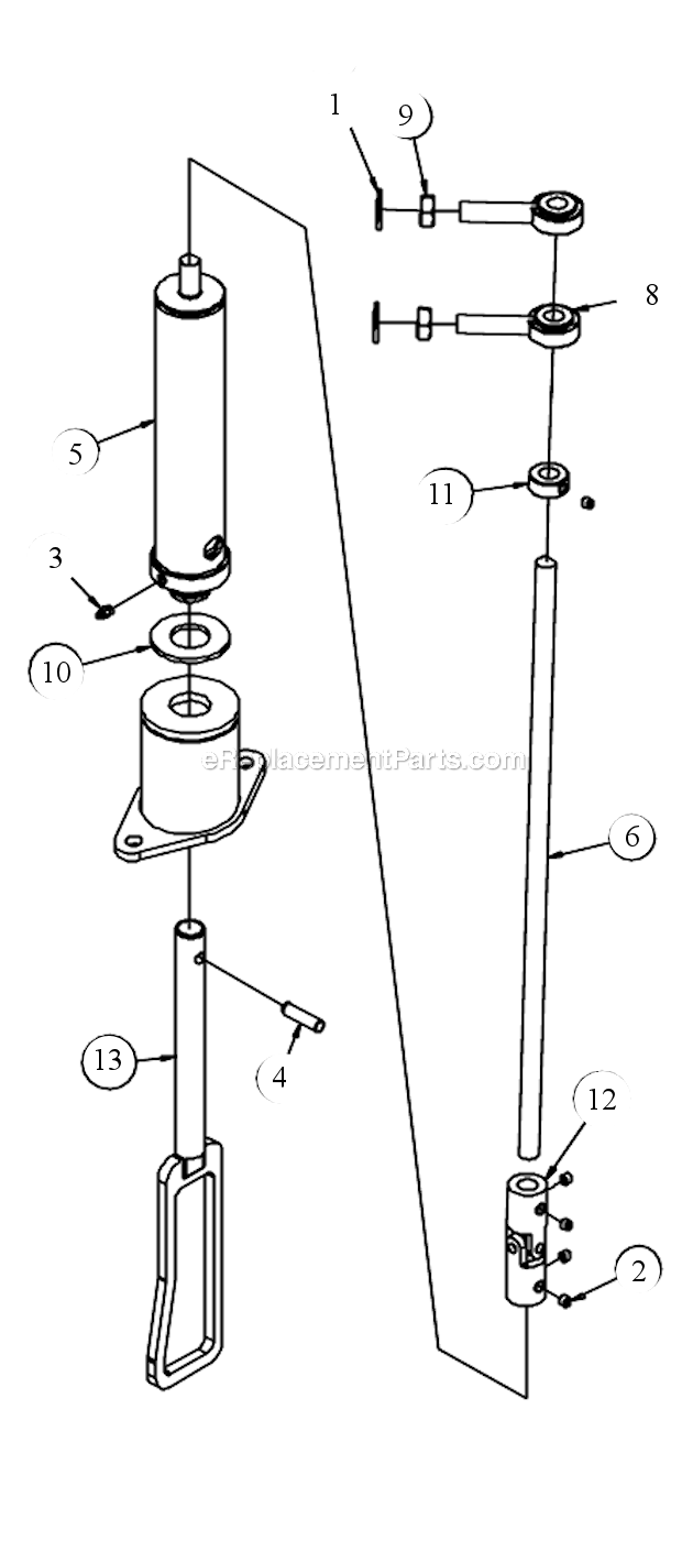 Page N Diagram and Parts List for MK-4024HY  MK Diamond Concrete Saw